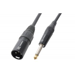PD Connex Cable XLR macho a Jack 6.3 mono 3m