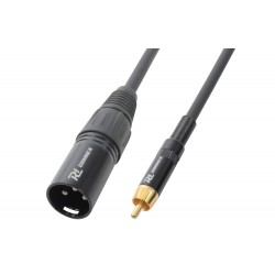PD Connex Cable XLR Macho a RCA Macho 3m