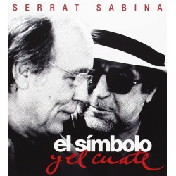 CD+DVD , SERRAT & SABINA - EL SIMBOLO Y EL CUATE