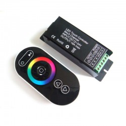 Led Controller RF Touch series negro